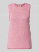 MOS MOSH Pullunder mit Rundhalsausschnitt Modell 'AUBIN' in Rosa, Größ...