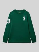Polo Ralph Lauren Teens Longsleeve mit Label-Stitching und Rundhalsaus...