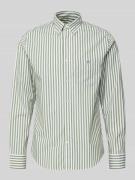 Gant Slim Fit Freizeithemd mit Brusttasche in Hellgruen, Größe L