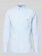 Gant Slim Fit Freizeithemd mit Brusttasche in Hellblau, Größe L