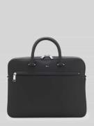 BOSS Laptoptasche in Leder-Optik Modell 'RAY' in Black, Größe 1