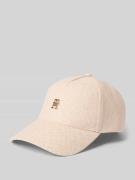 Tommy Hilfiger Basecap aus reiner Baumwolle in Offwhite, Größe 1