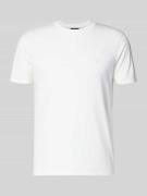 Emporio Armani Regular Fit T-Shirt mit Rundhalsausschnitt in Weiss, Gr...