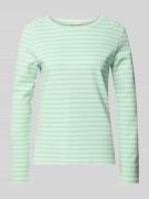 Tom Tailor Denim Regular Fit Langarmshirt aus reiner Bio-Baumwolle in ...