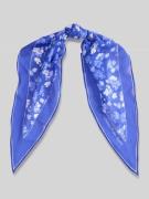 Lauren Ralph Lauren Tuch aus Baumwoll-Seiden-Mix in Royal, Größe 1