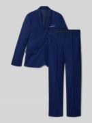 Standar Slim Fit Anzug mit Viskose-Anteil in Marine, Größe 176