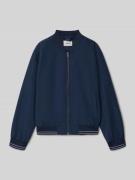 s.Oliver RED LABEL Regular Fit Blouson mit Reißverschluss in Marine, G...