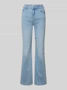 Christian Berg Woman Flared Jeans mit Knopfverschluss in Ocean, Größe ...