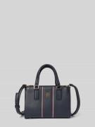 Tommy Hilfiger Henkeltasche mit Logo Kontraststreifen in Dunkelblau, G...
