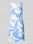 Vera Mont Knielanges Cocktailkleid in Wickel-Optik in Hellblau, Größe ...