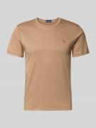Polo Ralph Lauren Regular Fit T-Shirt aus reiner Baumwolle in Hellbrau...