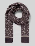 Marc O'Polo Schal aus Modal-Baumwoll-Mix in Mittelgrau, Größe 1