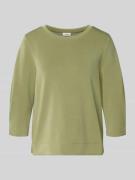 s.Oliver RED LABEL Comfort Fit Sweatshirt aus Modal-Mix in Khaki, Größ...