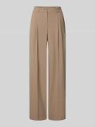 OPUS Stoffhose mit Gesäßtasche Modell 'Maiga' in Taupe, Größe 34