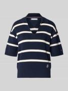 Tommy Hilfiger Regular Fit Pullover aus reiner Baumwolle in Marine, Gr...