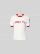 Kenzo Regular Fit T-Shirt aus reiner Baumwolle in Offwhite, Größe L