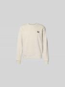 Kenzo Sweatshirt aus reiner Baumwolle in Hellgrau Melange, Größe L