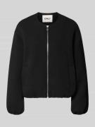 Only Regular Fit Sweatjacke mit Viskose-Anteil Modell 'ELLIE' in Black...