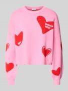 Noisy May Oversized Strickpullover aus Viskose-Mix Modell 'SHYLA' in R...