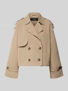 Vero Moda Boxy Fit Trenchcoat mit doppelreihiger Knopfleiste Modell 'C...