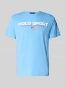 Polo Ralph Lauren Relaxed Fit T-Shirt aus reiner Baumwolle in Hellblau...