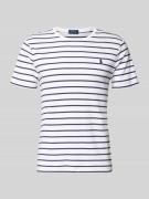 Polo Ralph Lauren Regular Fit T-Shirt aus reiner Baumwolle in Weiss, G...