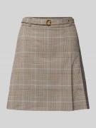 Guess Minirock mit Viskose-Anteil Modell 'Geraldine' in Sand, Größe L
