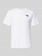 The North Face Regular Fit T-Shirt mit Logo-Print in Weiss, Größe L
