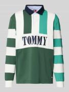 Tommy Jeans Relaxed Fit Poloshirt aus reiner Baumwolle in Gruen, Größe...