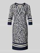 Christian Berg Woman Selection Knielanges Tunikakleid mit V-Ausschnitt...
