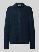 Marc O'Polo Denim Regular Fit Strickjacke aus reiner Baumwolle in Mari...