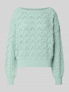 Only Relaxed Fit Pullover aus Baumwoll-Mix Modell 'BRYNN' in Schilf, G...