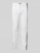 MAC Regular Fit Jeans aus Baumwoll-Mix Modell 'Arne Pipe' in Weiss, Gr...