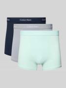 Calvin Klein Underwear Trunks mit Stretch-Anteil im 3er-Pack in Mint, ...