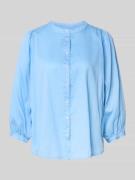 0039 Italy Regular Fit Bluse mit Rundhalsausschnitt Modell 'FAVIOLA' i...