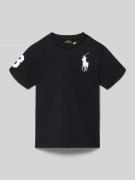 Polo Ralph Lauren Teens Regular Fit T-Shirt aus reiner Baumwolle in Bl...