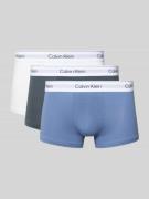 Calvin Klein Underwear Trunks mit elastischem Bund im 3er-Pack in Jean...