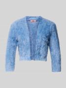 V.M. Bolero aus Kunstfell mit Viskose-Anteil in Lavender, Größe L