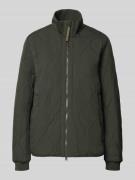 camel active Steppjacke mit Stehkragen in Oliv, Größe 34