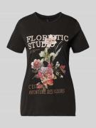 Only Regular Fit T-Shirt aus reiner Baumwolle Modell 'LUCY' in Black, ...