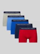 Polo Ralph Lauren Underwear Skinny Fit Trunks aus Baumwoll-Mix im 5er ...