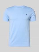 Polo Ralph Lauren Regular Fit T-Shirt aus reiner Baumwolle in Hellblau...