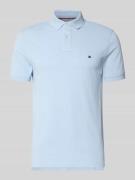 Tommy Hilfiger Regular Fit Poloshirt aus Baumwoll-Mix in Hellblau, Grö...