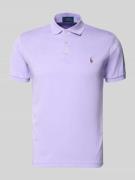 Polo Ralph Lauren Regular Fit Poloshirt aus reiner Baumwolle in Violet...