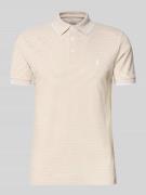 Polo Ralph Lauren Slim Fit Poloshirt aus Baumwoll-Mix in Khaki, Größe ...