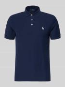 Polo Ralph Lauren Slim Fit Poloshirt aus reiner Baumwolle in Marine, G...
