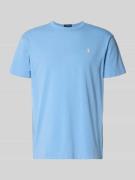 Polo Ralph Lauren Regular Fit T-Shirt aus reiner Baumwolle in Bleu, Gr...