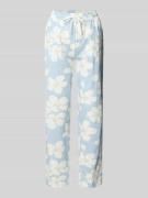 Marc O'Polo Regular Fit Pyjama-Hose aus reiner Baumwolle in Hellblau, ...