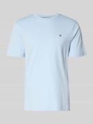 Tommy Hilfiger Regular Fit T-Shirt aus reiner Baumwolle in Hellblau, G...