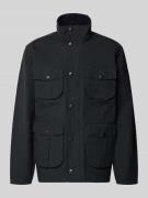 Barbour Regular Fit Jacke aus Baumwoll-Mix Modell 'SANDERLING' in Mari...